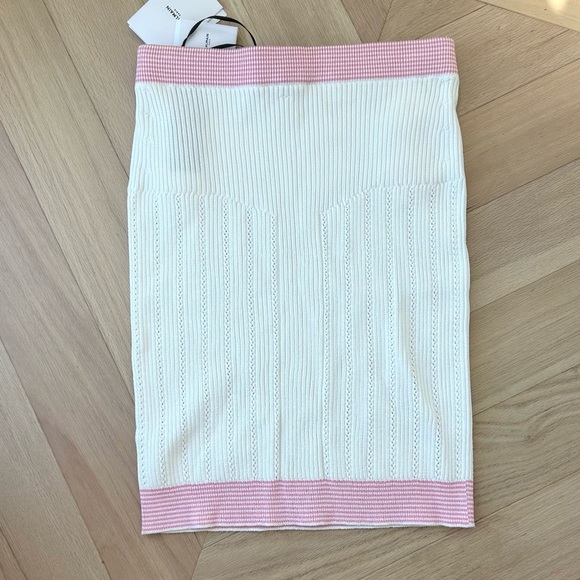 NWT Balmain Cable Skirt: Jupe Genoux - Picture 2 of 3